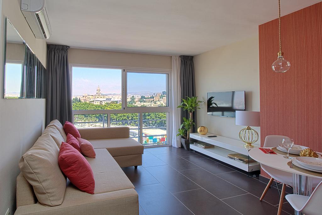 Apartamentos Malagueta Urban Beach Málaga Rum bild
